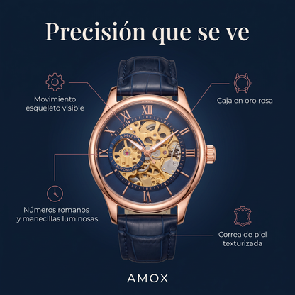 Reloj Classic Skeleton Automático Hombre
