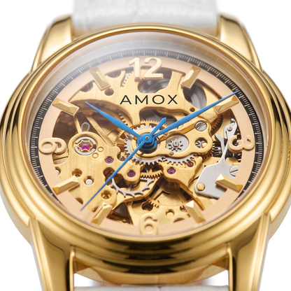 Reloj Aurora Skeleton Mujer