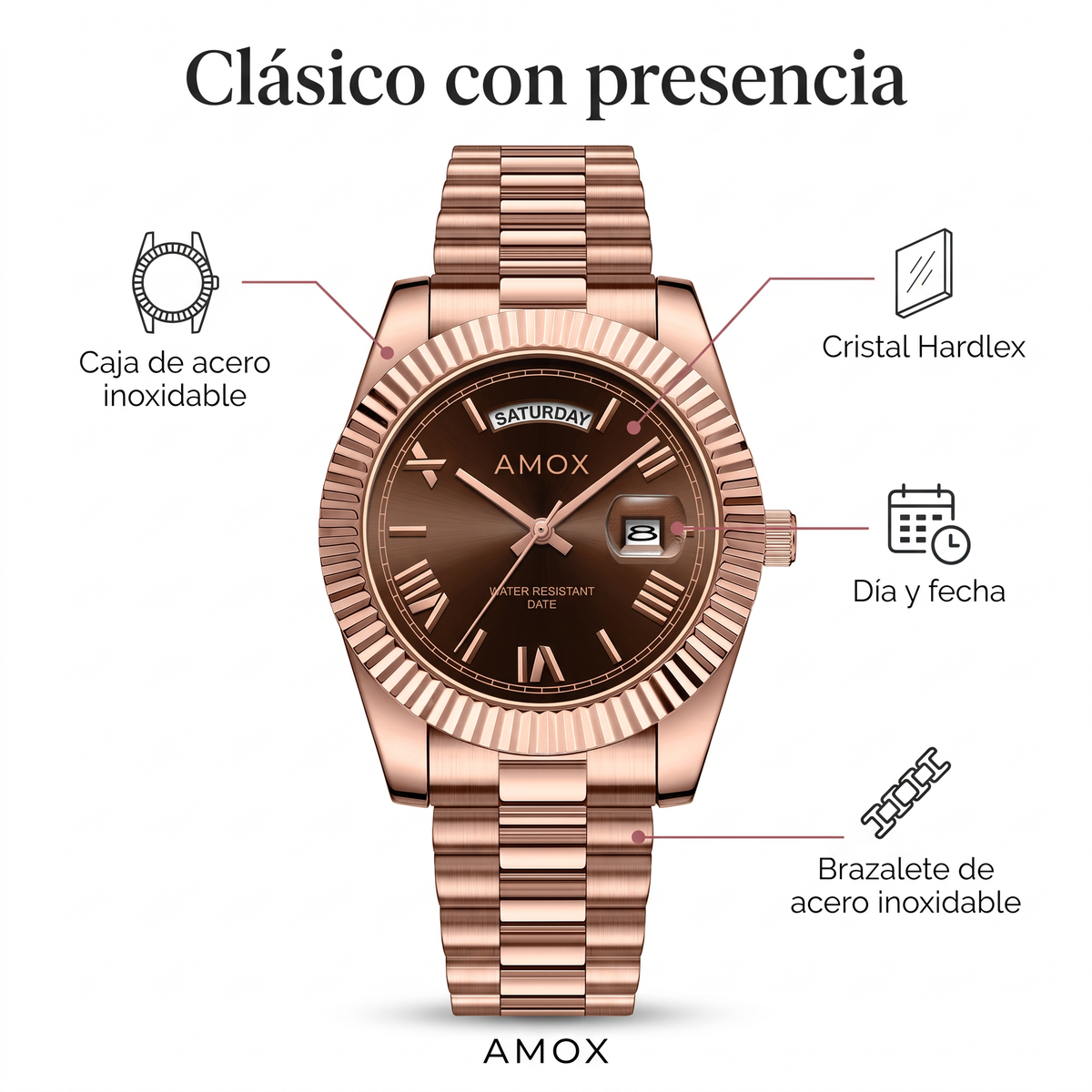 Reloj President Lux Hombre
