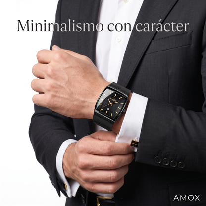 Detalle del Reloj Finesse Hombre Amox en acero inoxidable